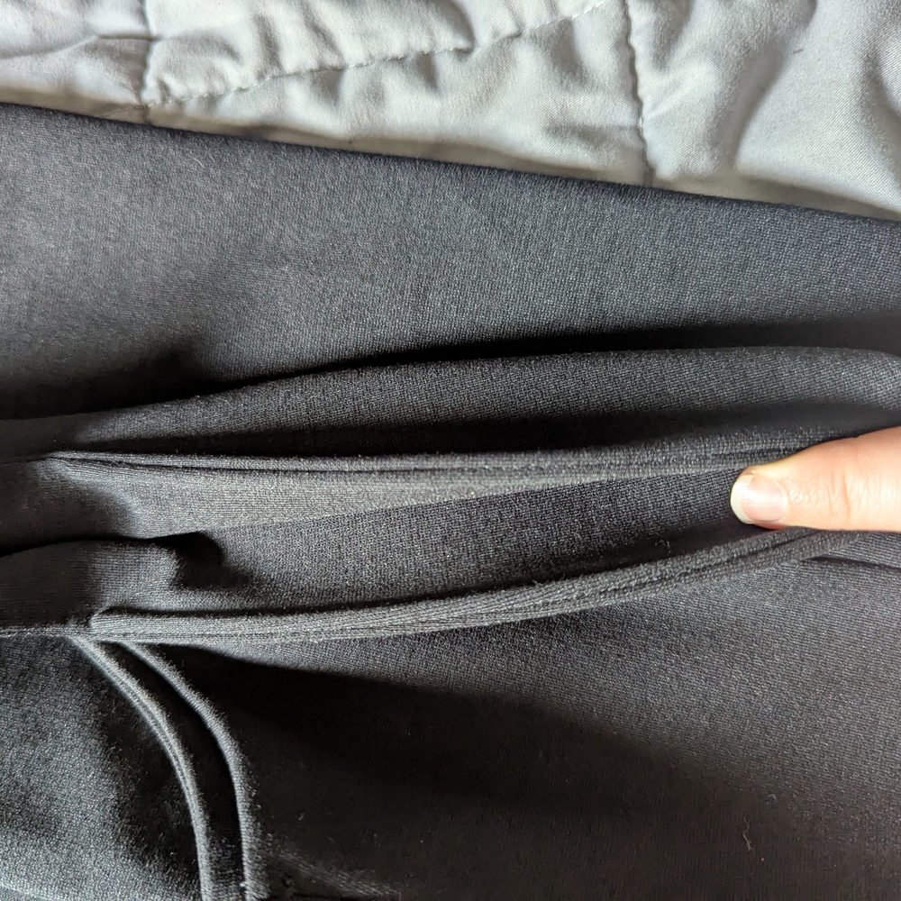 Solemio Los Angeles Black Dress W/ Plung Neckline - Small - Picture 7 of 9